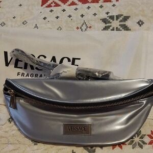 Versace Hip Pouch Or Over Shoulder Bag. Nwot